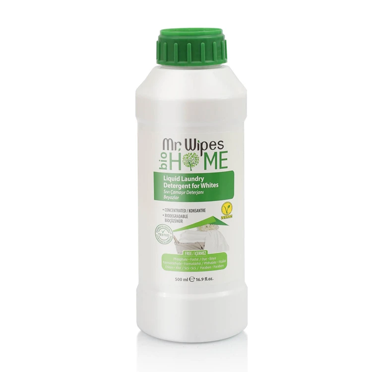 image of Mr. Wipes Koncentrált folyékony mosószer fehér ruhákra 500ml