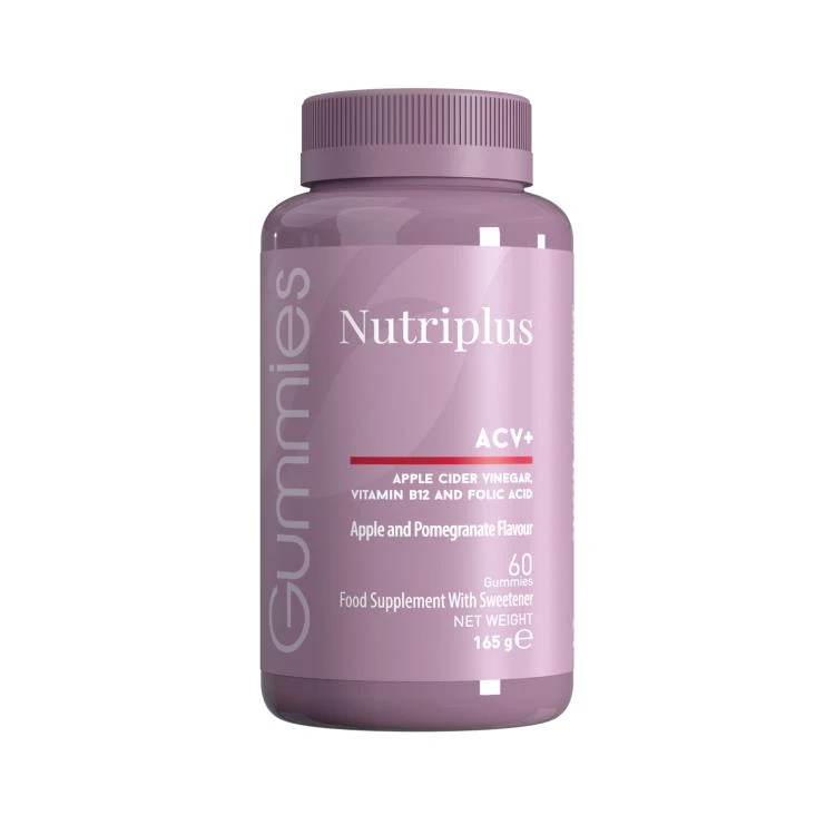 image of Nutriplus Gumicukor ACV+ (almaecet) 165 g