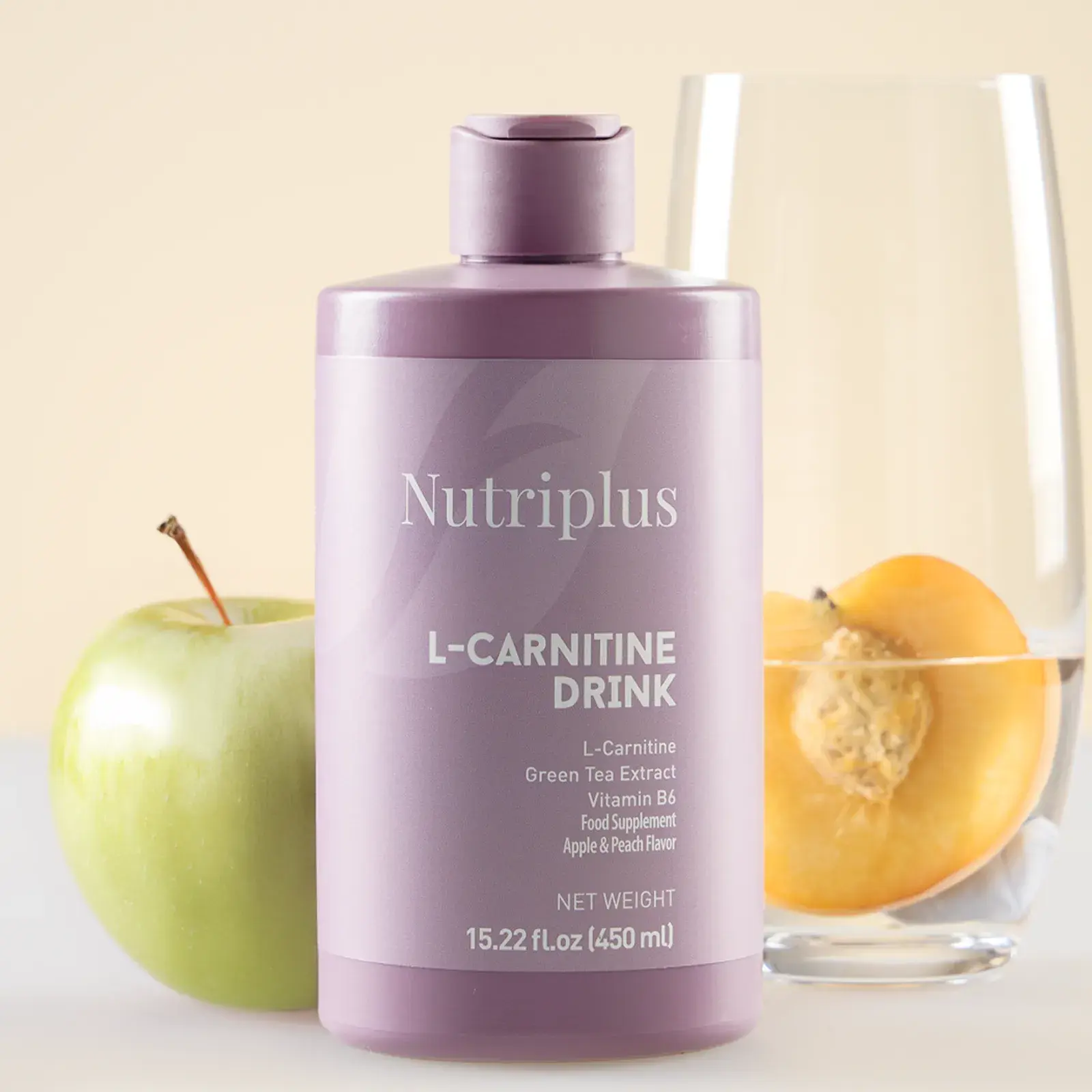 Nutriplus L-Karnitin Alma&Barack 450 ml