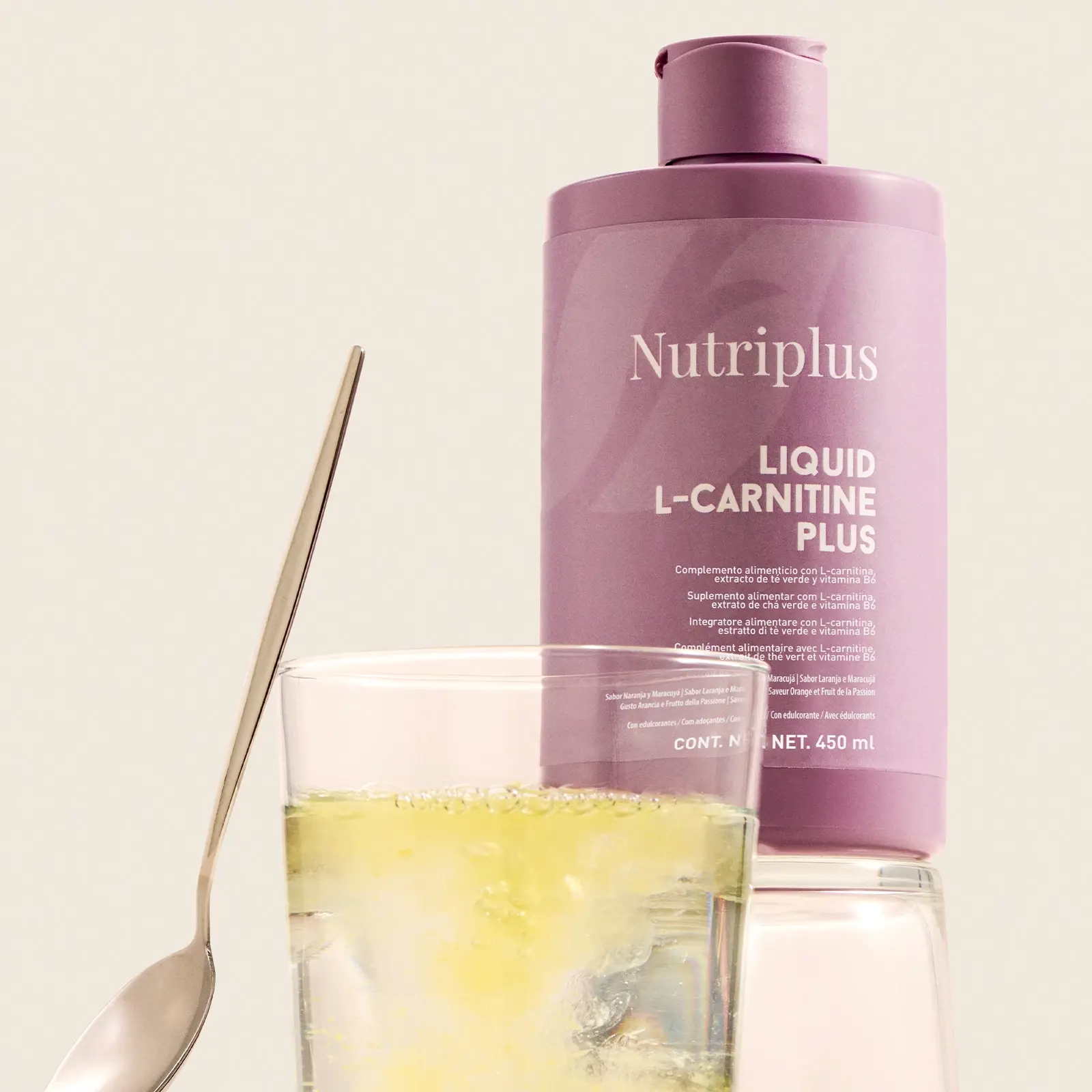 Nutriplus L-Karnitin Narancs&Maracuja 450 ml